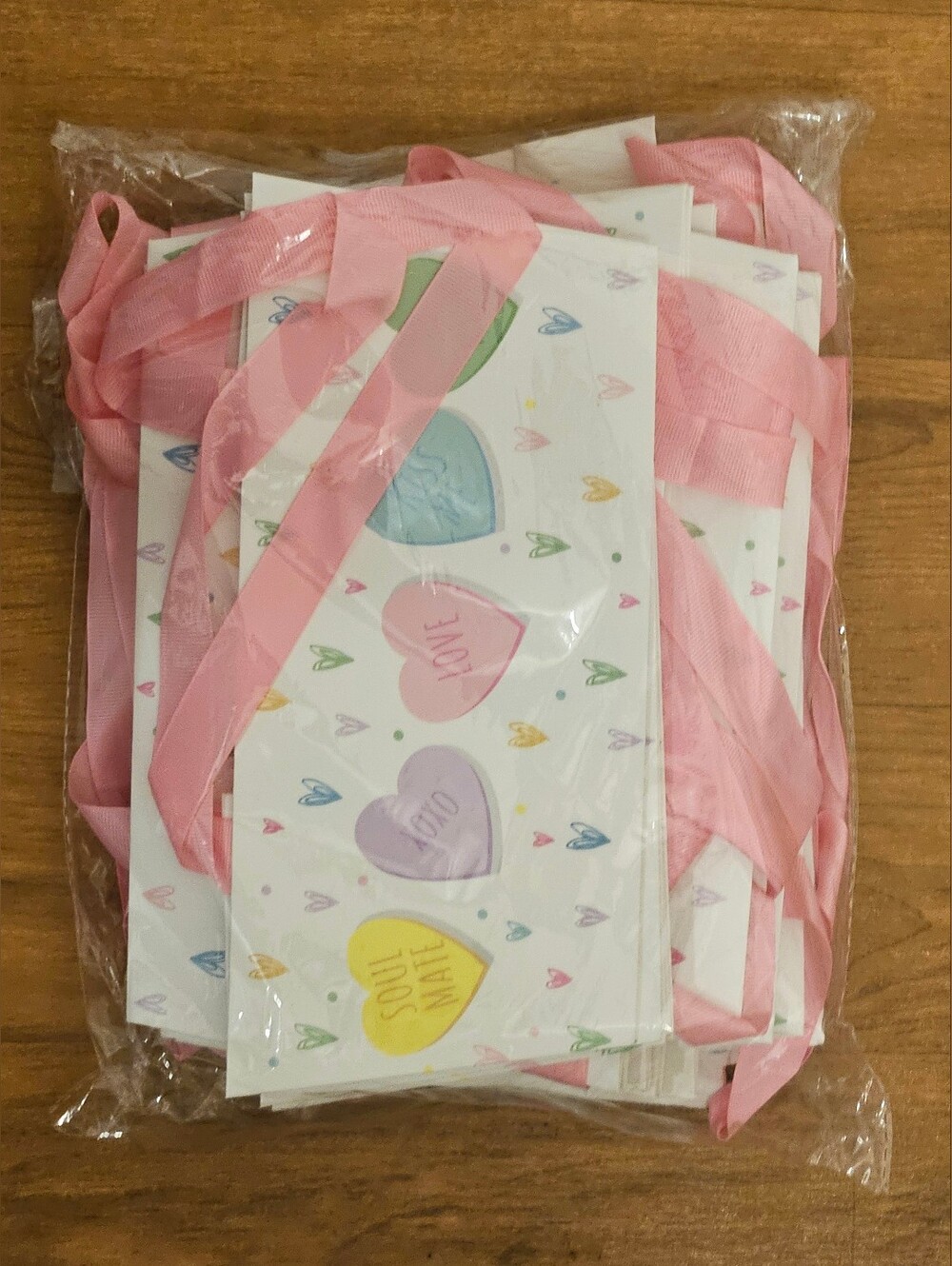Pink Heart Candy Party Favor Bags 12ct.